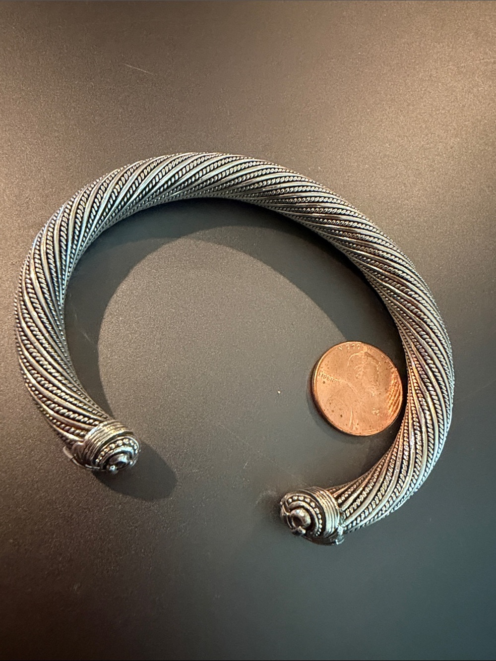 Scott Kay Large Cable Cuff Bracelet - Picture 3 of 15